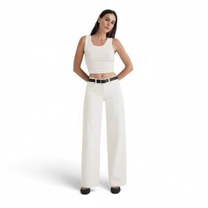 NWT MADEWELL Low-Rise Superwide-Leg Jeans 30